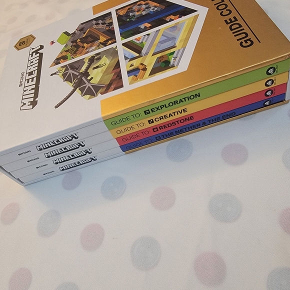 MINECRAFT Guide Collection Boxed 4 Book Set Mojang - Picture 4 of 10